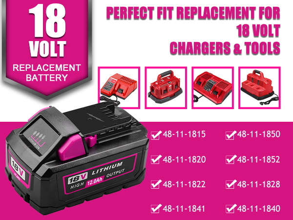 Milwaukee 18v Battery Zuliati Upgraded To Replacement For