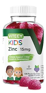 Zinc Gummies for Kids 15mg