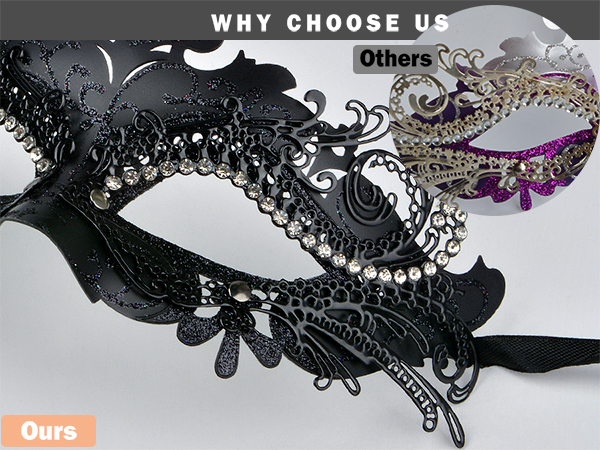 Amazon.com: Hoshin Masquerade Mask, Mardi Gras Deecorations