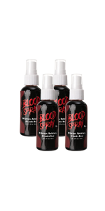 2 oz Blood Spray, 4 Packs