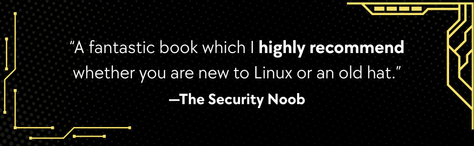 Review of How Linux Works on black background