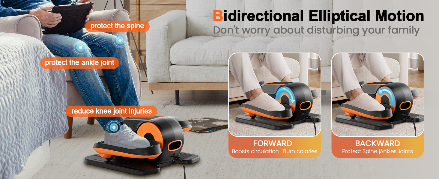 Elliptical Leg Exerciser