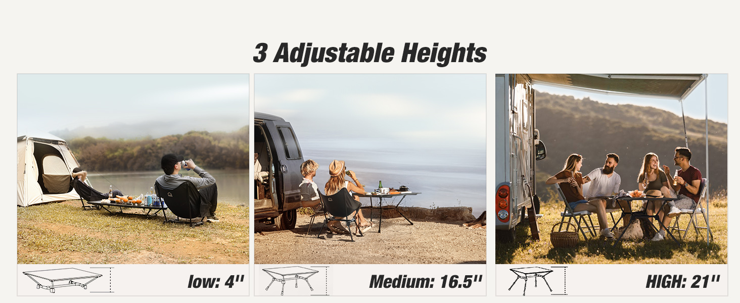 folding camping table foldable camping table camping table camping folding table table in a bag