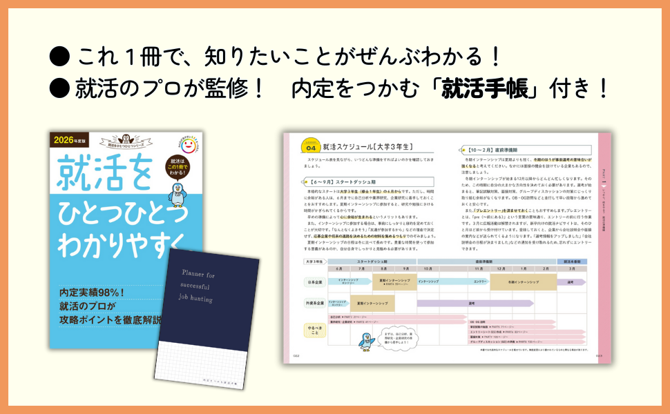 2026年度版 就活をひとつひとつわかりやすく。 | 内定塾 |本