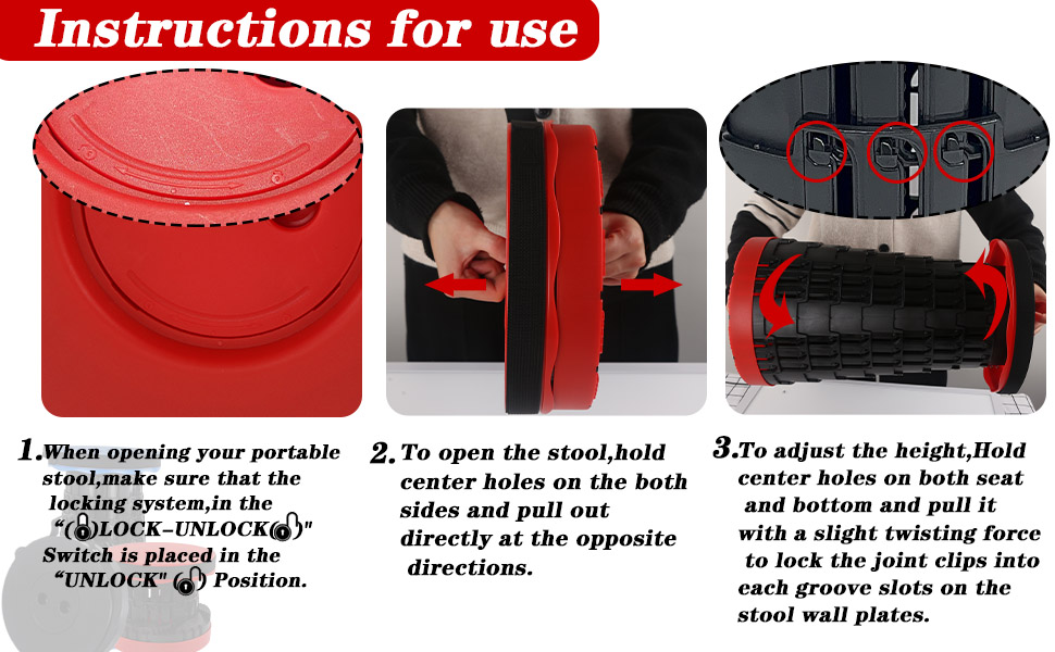 folding camping stool