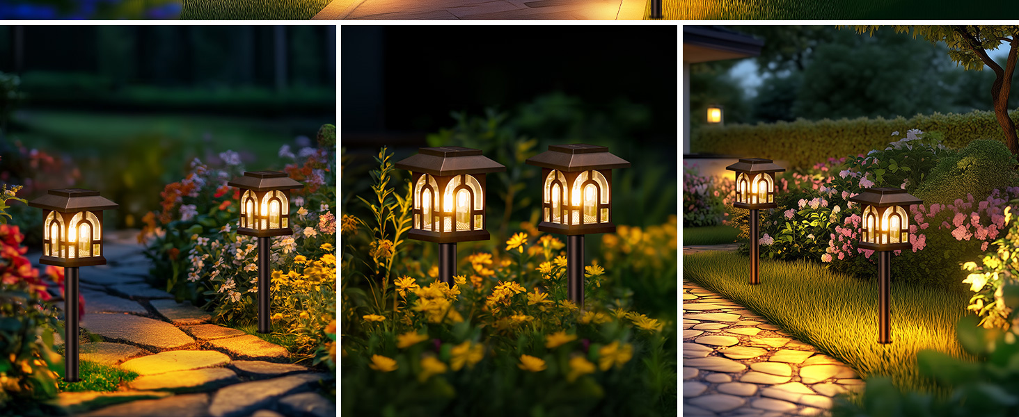 solar lights outdoor waterproof
