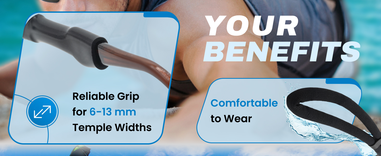 sports glasses strap for swimming