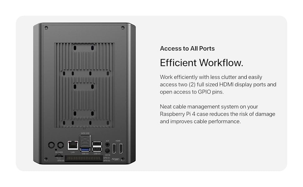 Access to All Ports | Efficient Workflow 