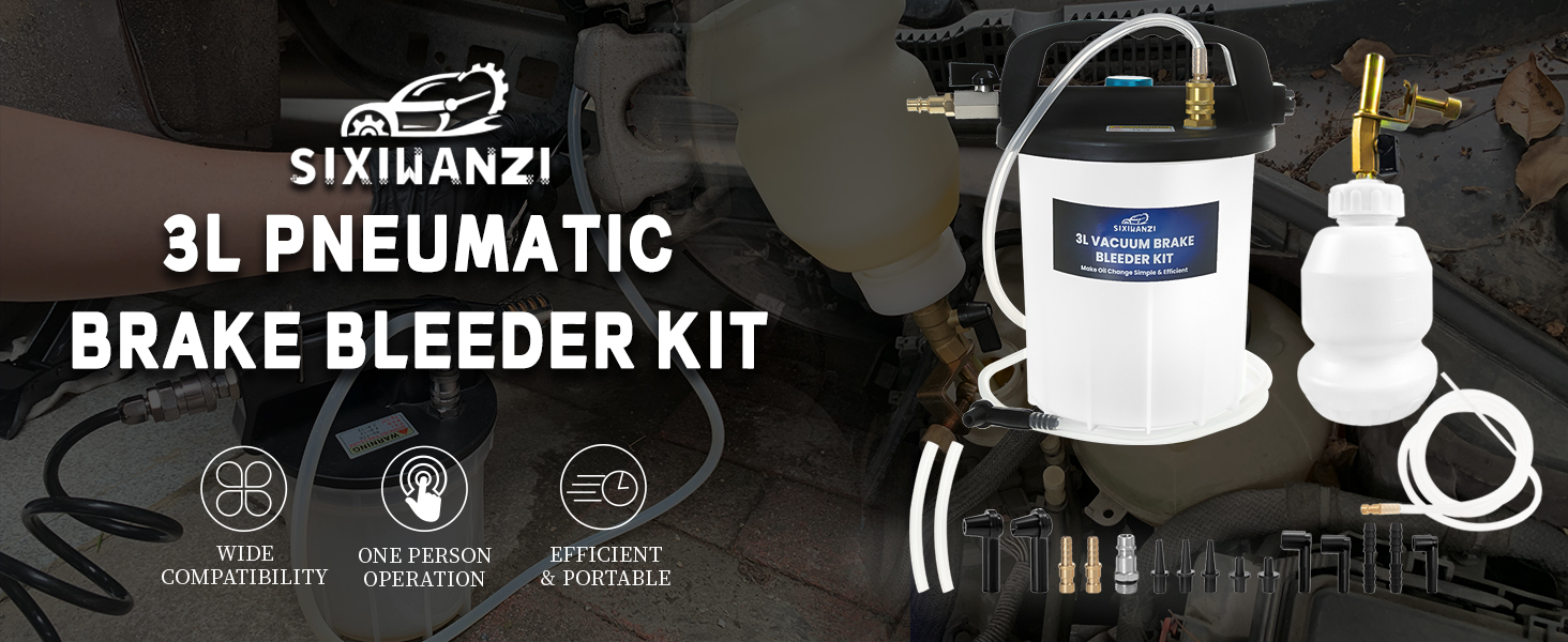 brake bleeder vacuum pump kit