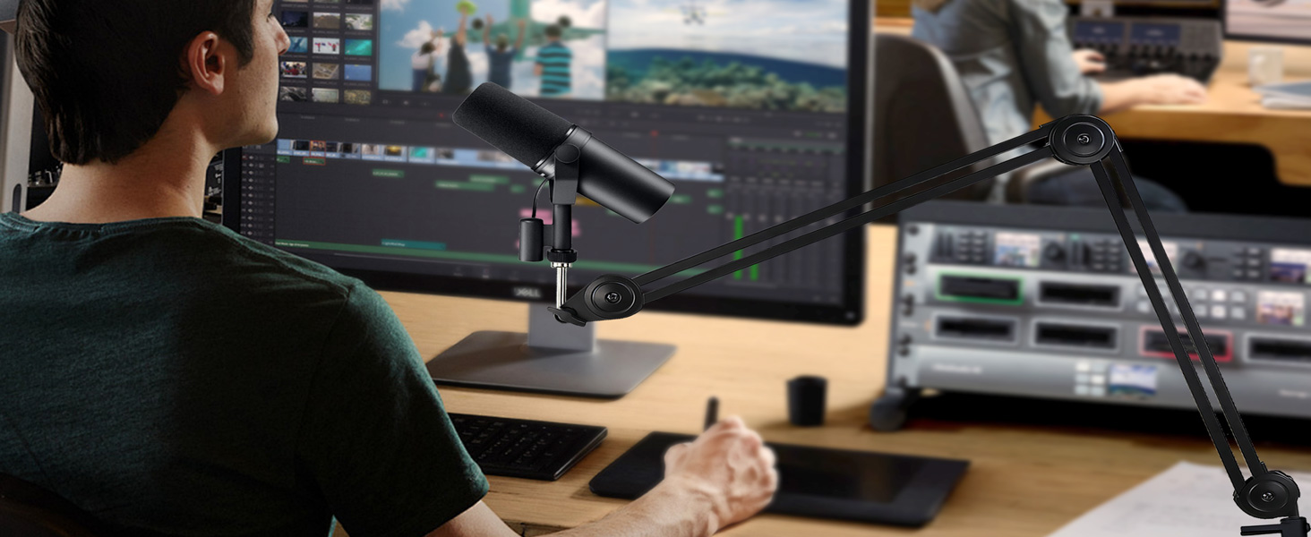 mic boom arm for studio