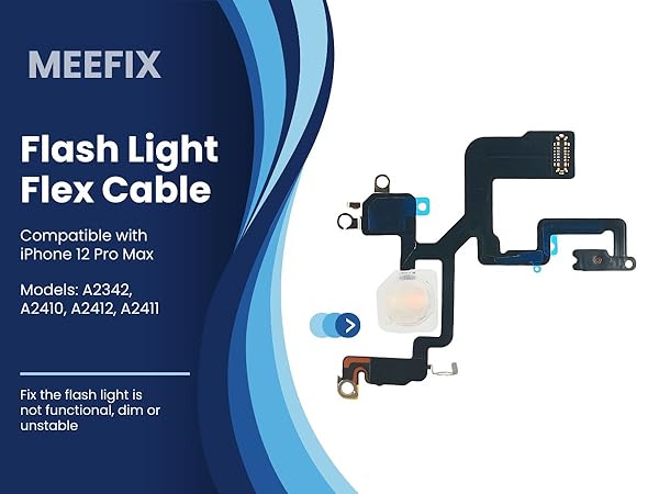 Amazon.com: MEEFIX Flash Light Flex Cable Replacement for