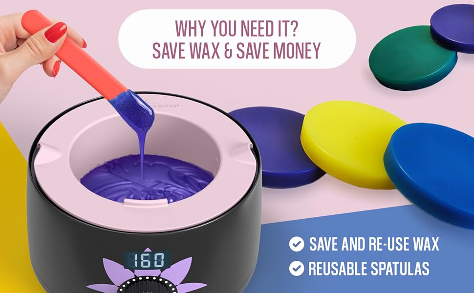 Tress Wellness Wax Warmer Silicone Liner Easy to Clean