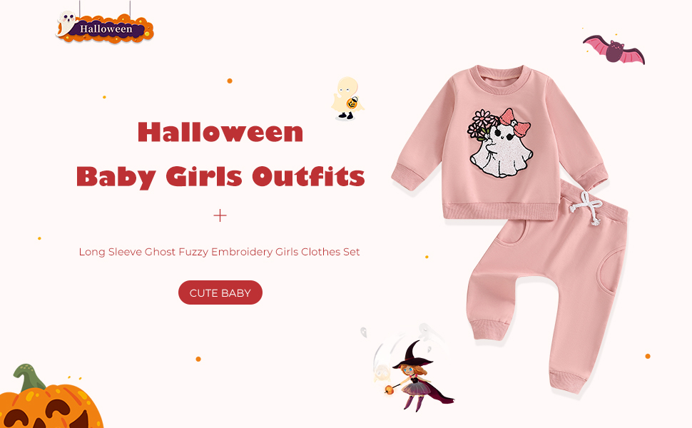 Toddler Baby Girls Halloween Outfits