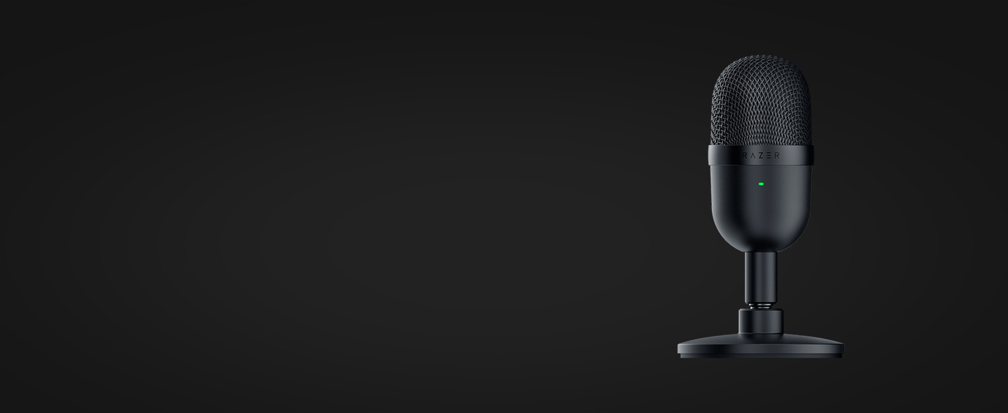 Razer Seiren Mini Black Quartz streaming video