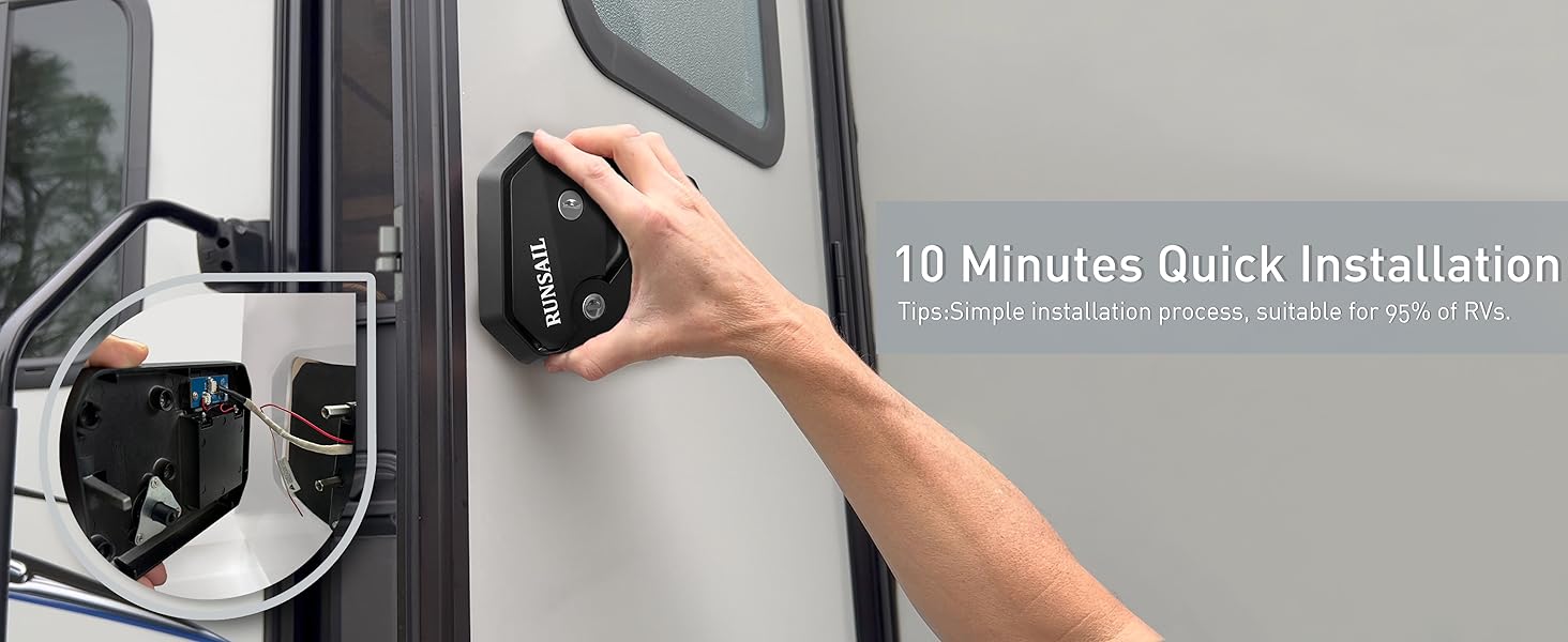rv door lock keyless entry