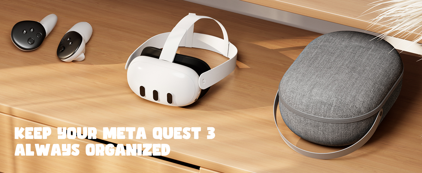 ProCase Carrying Case for Meta Quest 3 VR Headset