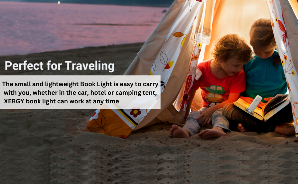 USB Rechargeable Book Light for Reading