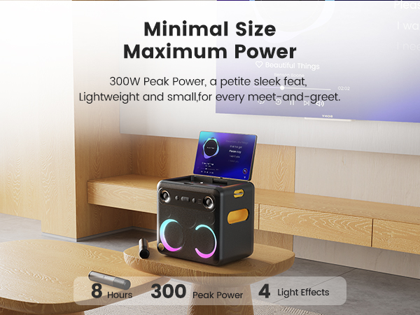 bluetooth karaoke speaker