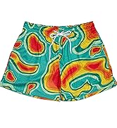 DIOTSR Mens Flame Graphic Shorts Casual Basketball Workout Shorts Drawstring Waist Cool Active Sh...