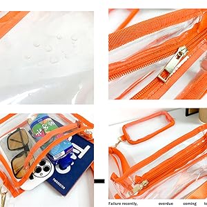 Amazon | [NACZHLOVELL] ビニールバッグ メンズ レディース PVC クリア