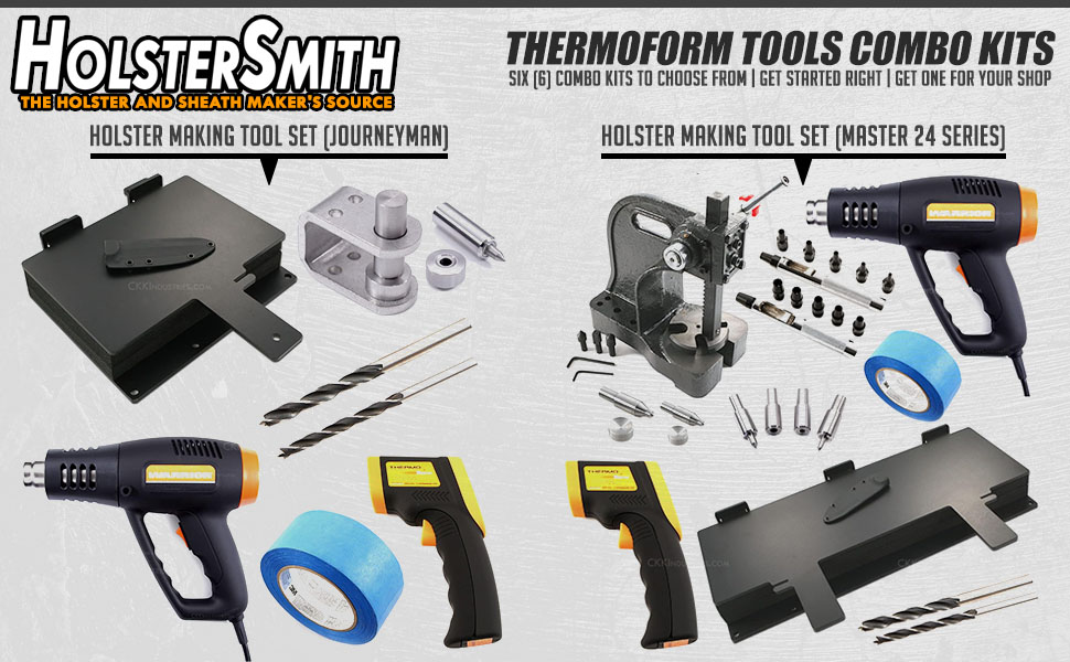 thermoform tools holster making combo kits