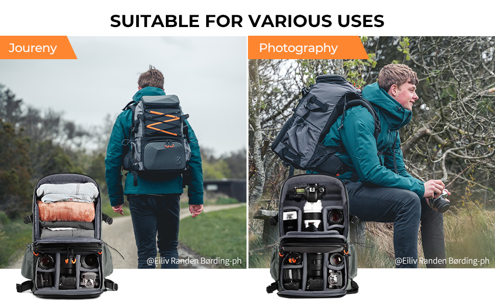 30L Large Camera Backpack