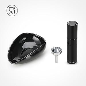 AIEVE Coffee Bean Dosing Cup and Spray Bottle Set