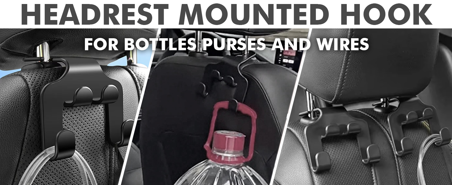 Car Backseat Headrest Hook 