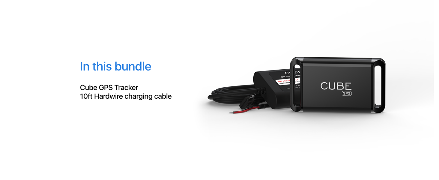 Cube GPS car tracking bundle