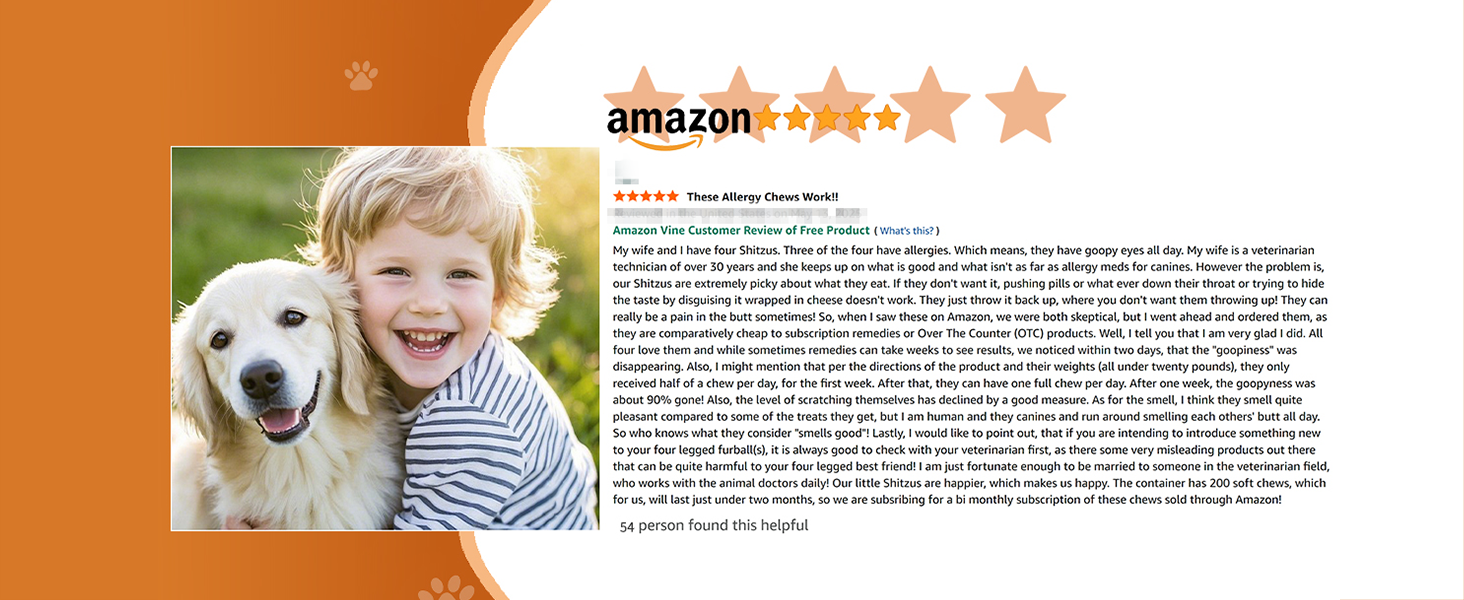 Dog Allergy & Itching Relief Supplement