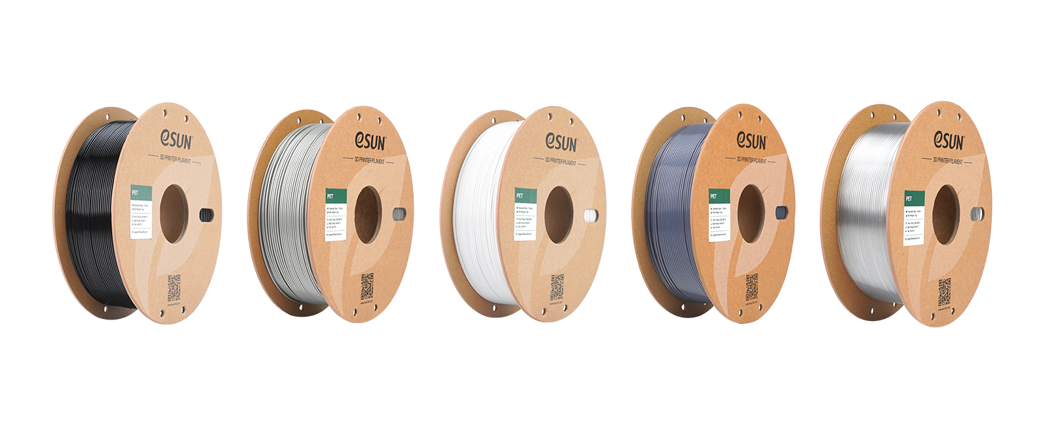 Cinq bobines de câble électrique de différentes couleurs, dont le noir, le gris, le blanc, le bleu et l'argent. Chaque bobine est étiquetée « GSW » et possède un noyau en carton