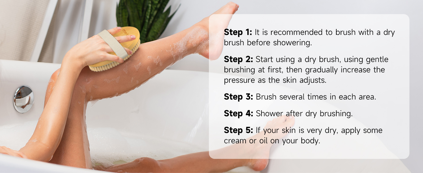 body brush for shower