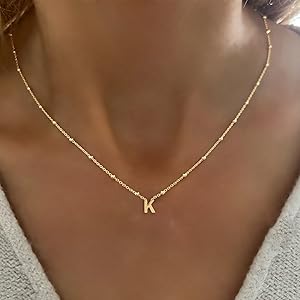 Initial Necklaces for Women