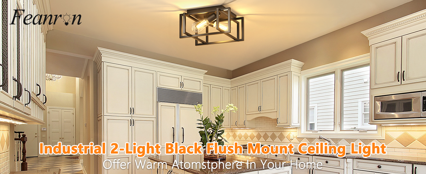 Black Kitchen Ceiling Light Fixtures