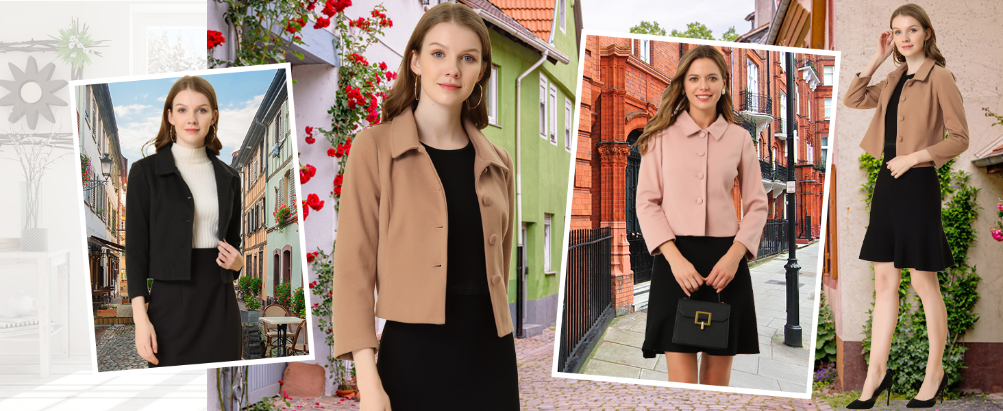 Elegant short coat
