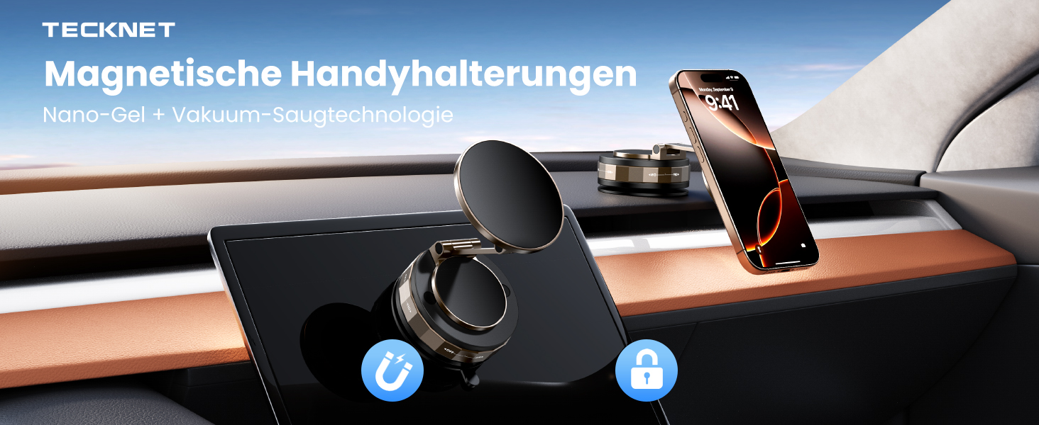 Der Text lautet „TECBNET“. Dunkles Computer-Setup mit mehreren Monitoren mit blau beleuchteter Tastatur und technischen Benutzeroberflächen.