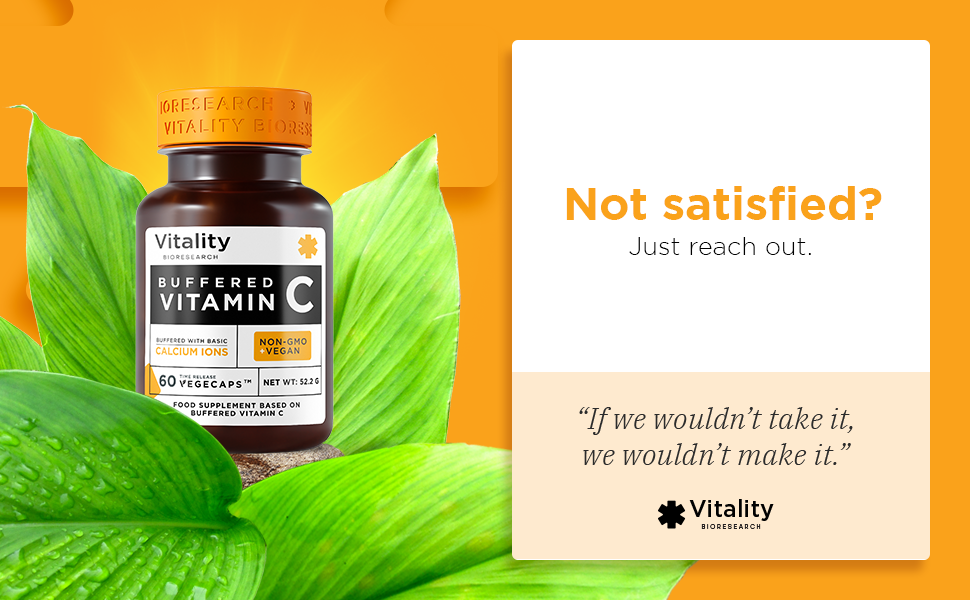 Buffered Vitamin C 1000mg High Strength Vitamin C Supplement for