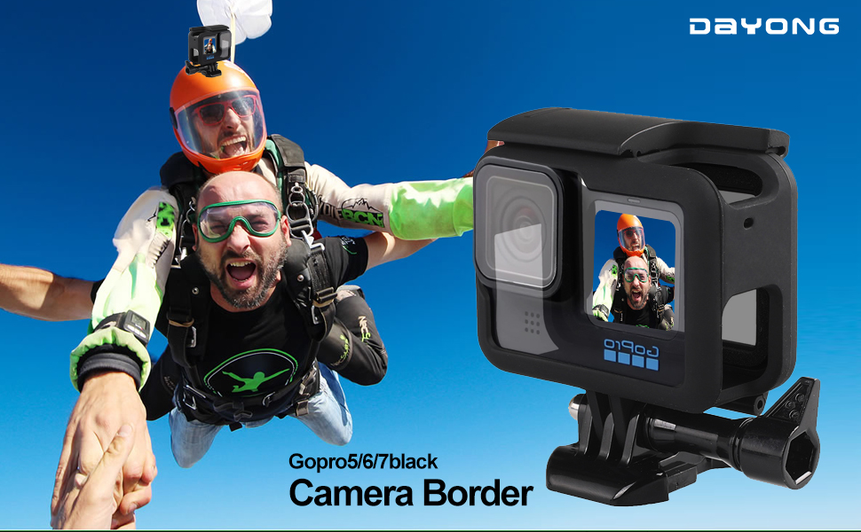 DAYONG Gopro Mount Frame,Action Camera Frame Mount Housing Case
