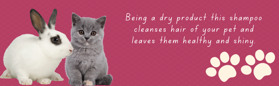 SPN-BFCC Organic Dry Bath Shampoo for Small Pets