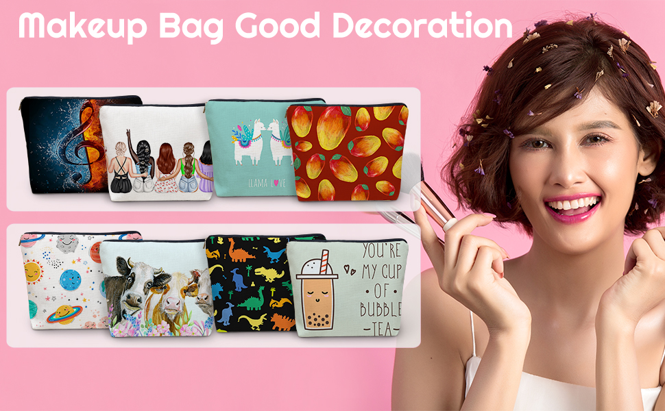 MAKEUP BAGS COLORFUL