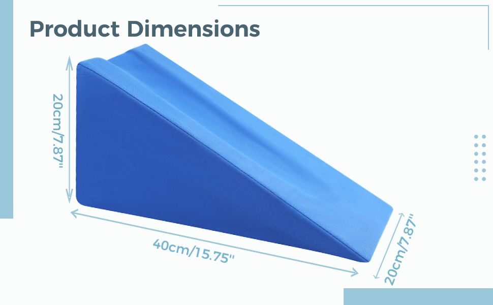 COSYOO Ergonomic Arm Wedge for Arm Elevation Pillow Support