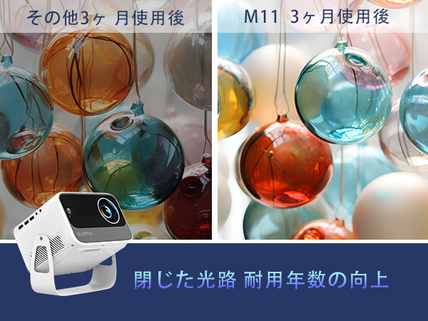 Amazon.co.jp: 【360°回転】 HIPPUS プロジェクター 天井投影