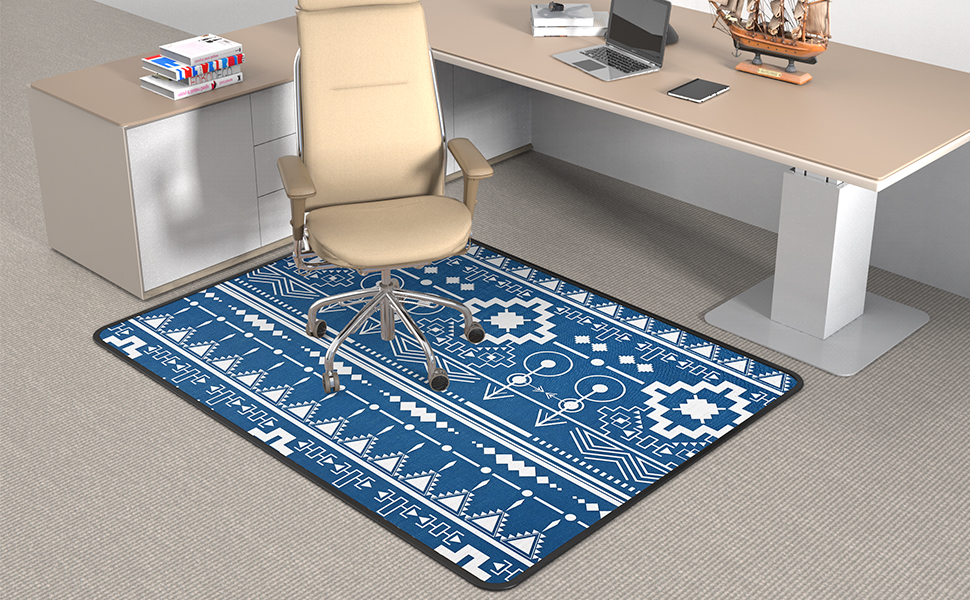 Heavy Duty Office Chair Mat for Carpet and Hardwood Floor