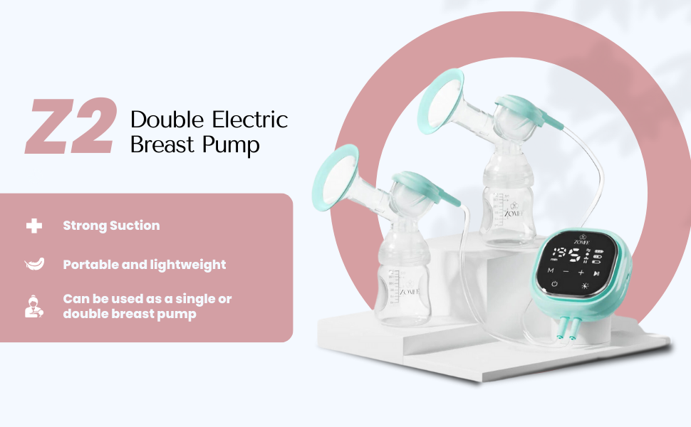 Zomee z2 breastfeeding breast pumping sleek discreet gift registry everysday-use 