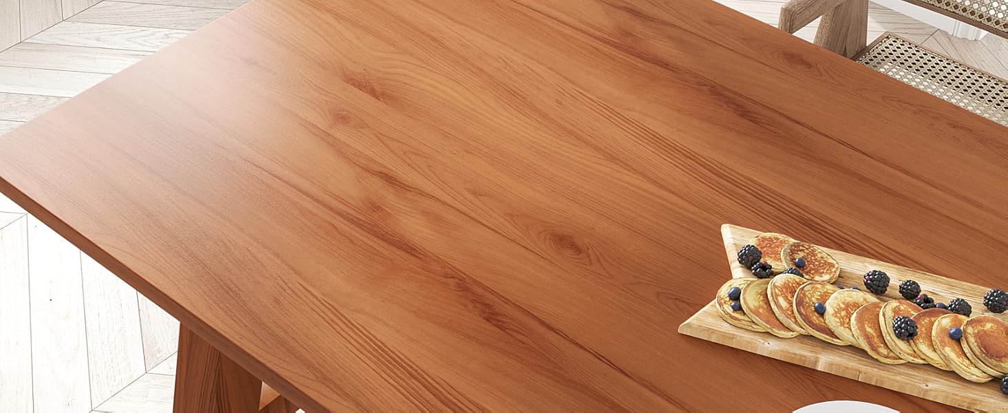 VEELIKE Chestnut Brown Wood Contact Paper Wood Wallpaper