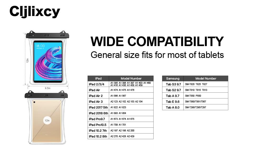 iPad Waterproof Bag Case