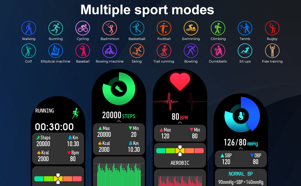 Smart Watch Activity Fitness Tracker