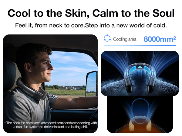 neck fans that blow cold air