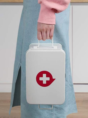 first aid box