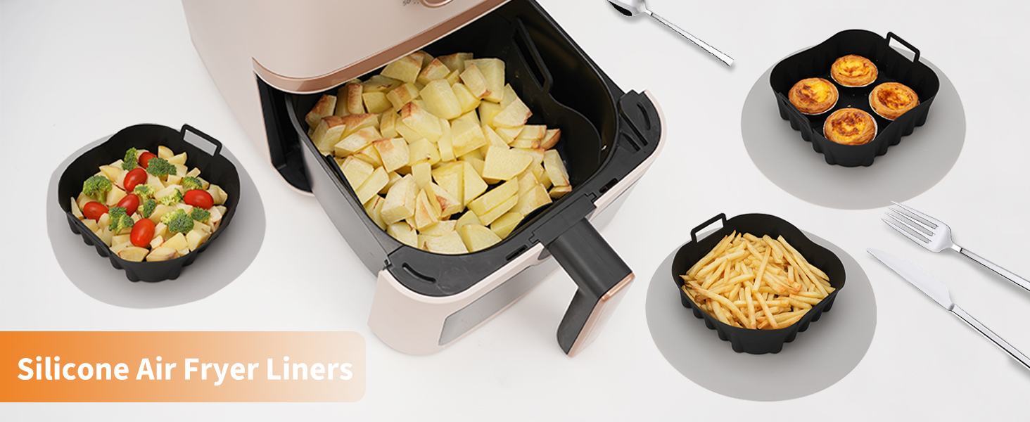 silicone tray for air fryer